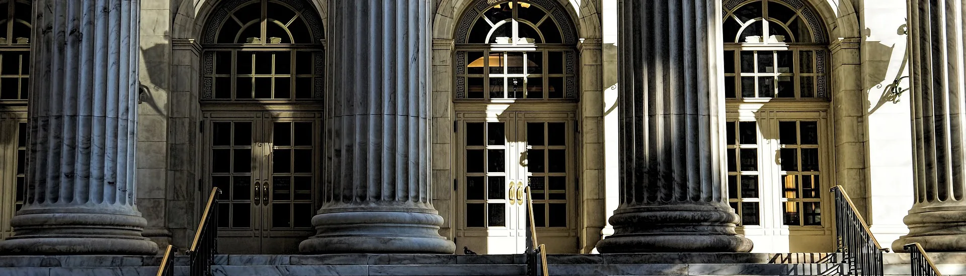Immigration Law Center office entrance with firm signage